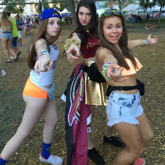 Body Zone Apparel Rave Shorts ORANGE - Picture 7 of 8